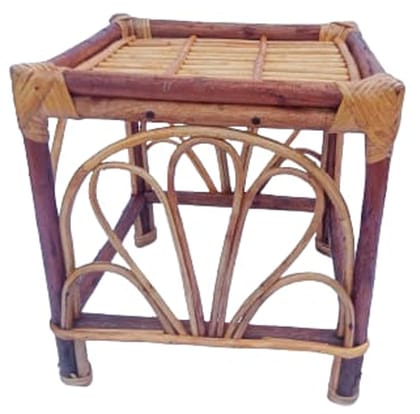 Mii Art Bamboo Square Large Stool