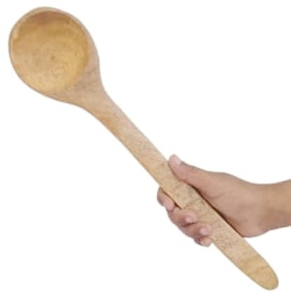 Mii Art Wood Spoon for cooking Size 35 cm Pack of 1 pcs