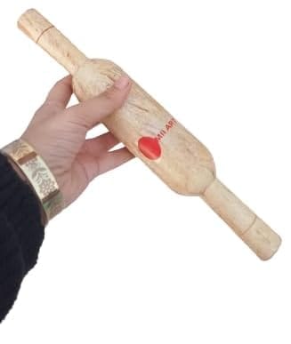 Mii Art Wood Rolling pins,belan,roti Maker(size-31 cm) Pack of 1 pcs.