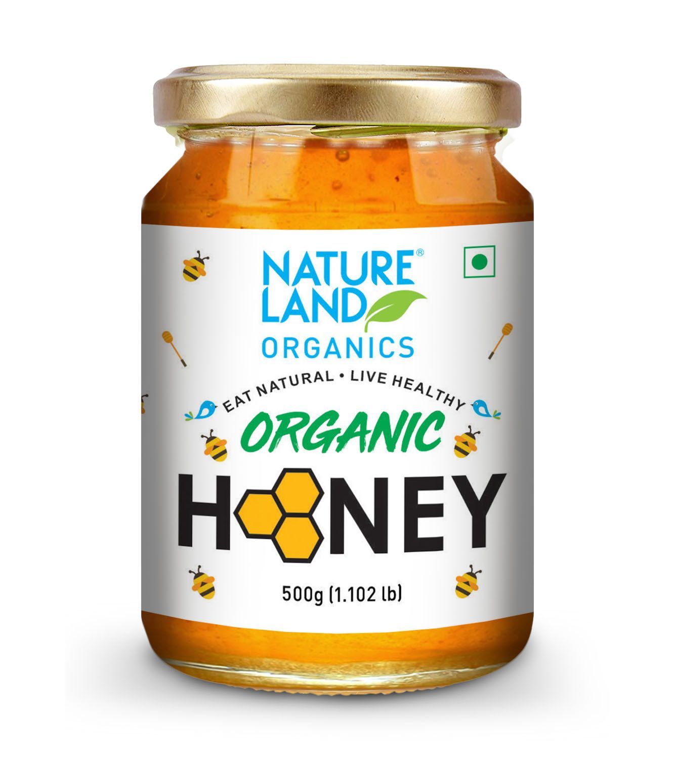 Natureland Organics Honey 500 gm