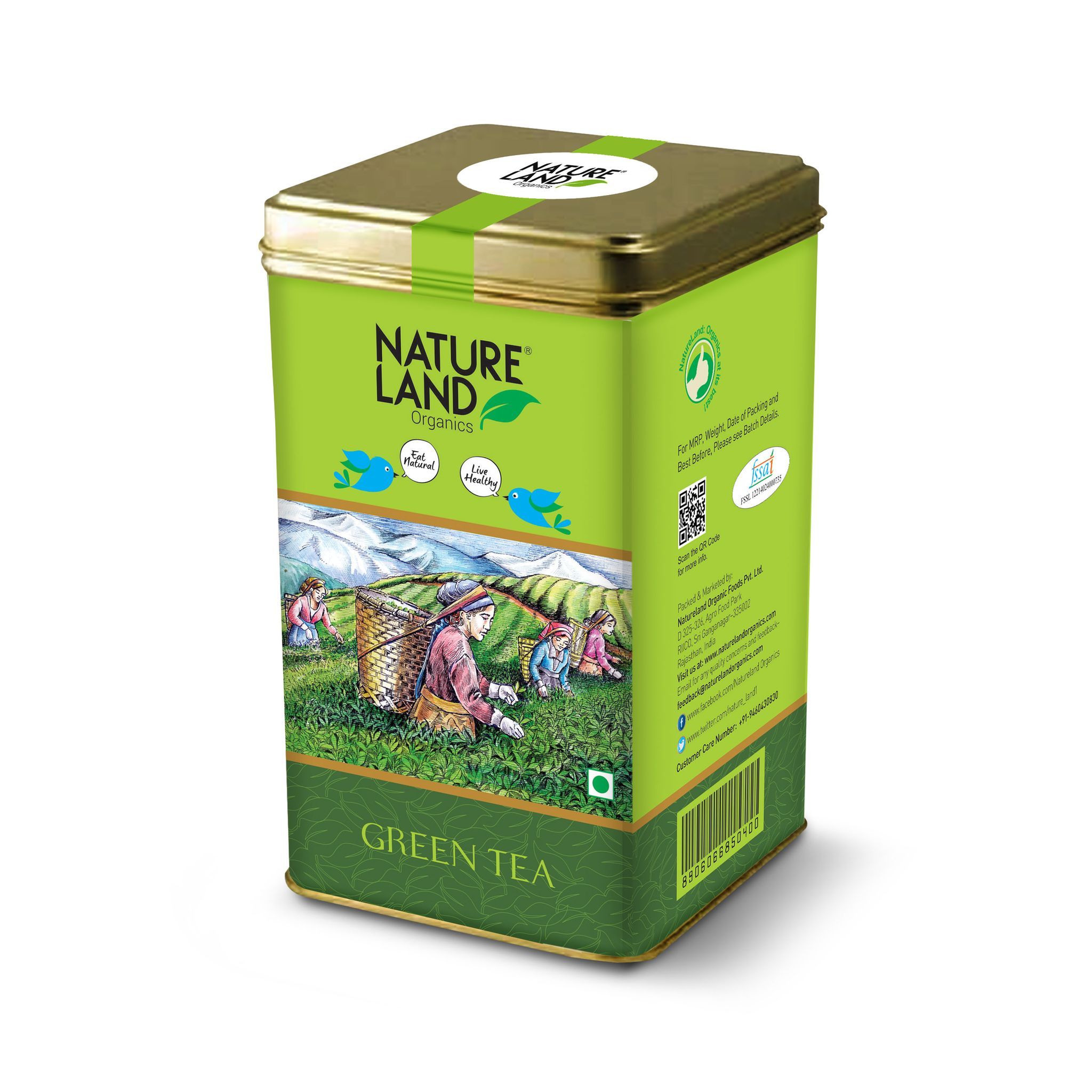 Natureland Organics Green Tea 200 gm