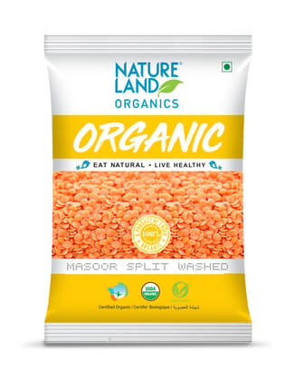 Natureland Organics Masur Split Washed 1 kg