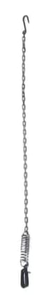 MiiArt 5 feet Iron Chain with 2 Hook & Spring Chain Iron Light Hanging Chain Rod