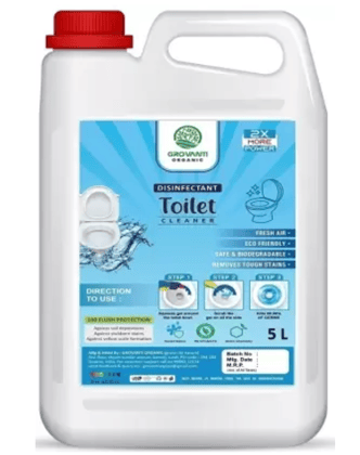 GROVANTI ORGANIC TOILET CLENER 5 LITER Ocean Liquid Toilet Cleaner  (5 L)