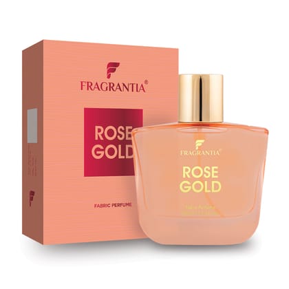 Fragrantia Rose Gold Parfum for Women, 100ml - Luxurious Floral Fragrance, Long-Lasting Scent, Elegant Packaging - Perfect for Day & Night Wear