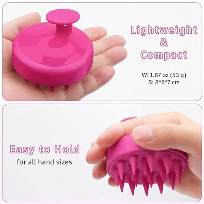  Scalp Massager Shampoo Brush, Lightweight & Compact, Easy to Hold for All Hand Sizes