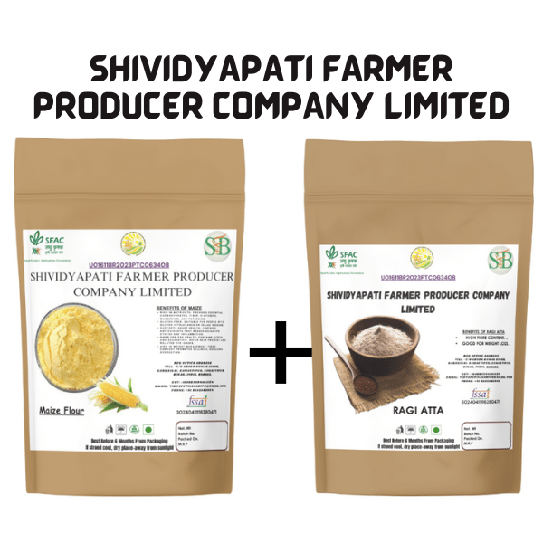 Combo Pack of Maize Flour and Ragi Flour