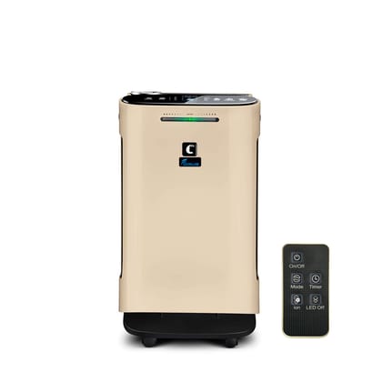 Forus Smart Air Purifier for Home 7 Years Warranty, cover upto 500 Sqft Area, H13 Hepa Filter Life upto 9000 Hrs, Removes 99.99% Virus, Allergens, Dust & PM2.5 Particles, Ideal for Bedrooms, Offices-Gold