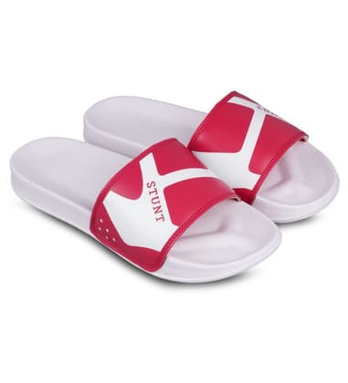 Men's Rubber Comfortable Flip-Flops and Slippers (Red)