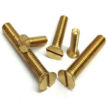 B.K.Jagan & Co CSK Machine Screw Industrial Use (1/2" x 3" Pack of 10)