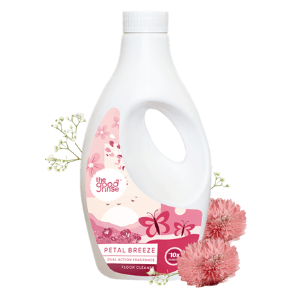 TheGoodRinse Petal Breeze Disinfectant Surface & Floor Cleaner - 2 Litre | Floral Fragrance with Dual Action Freshness | 10X Power Cleaning Formula for Stains, Germs, and Odors | Multipurpose Cleaner