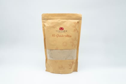 Samsara 16 Grain Flour - Nutritious Multi-Grain Blend, High in Protein & Fiber, Gluten-Free, Ideal for Baking & Cooking 1kg