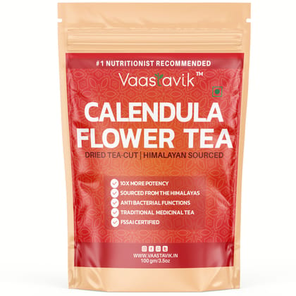 Vaastavik Pure Calendula flower Tea 100 gm