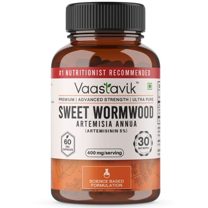 Vaastavik Artemisia Annua Sweet Wormwood Capsule Extract Supplements 400 mg