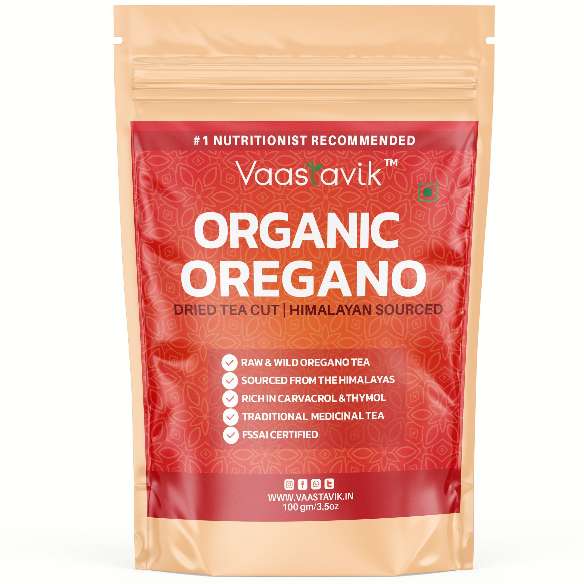 Vaastavik Pure Oregano Tea 100gm