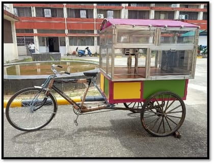 AIR COOLED VENDING CART