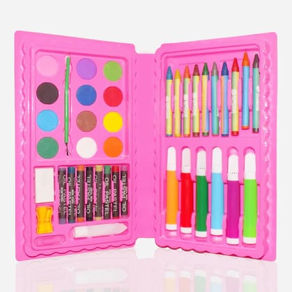 URBAN CREW Art and Craft Color Kit (Crayons, Water Color, Sketch Pens) - 42 Pcs