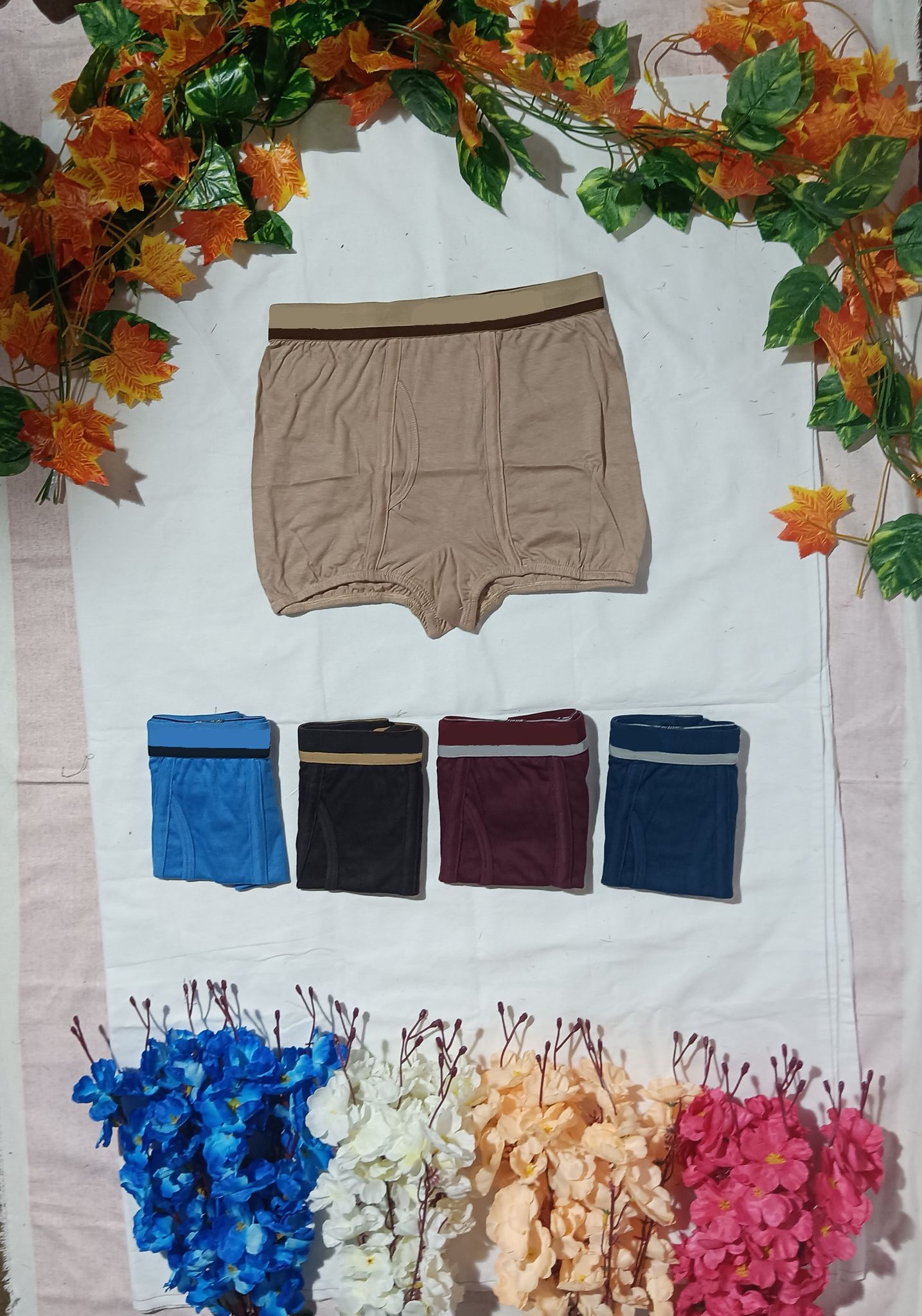 PACK OF 5 Ultra Cotton Mini Trunks - Multicolour