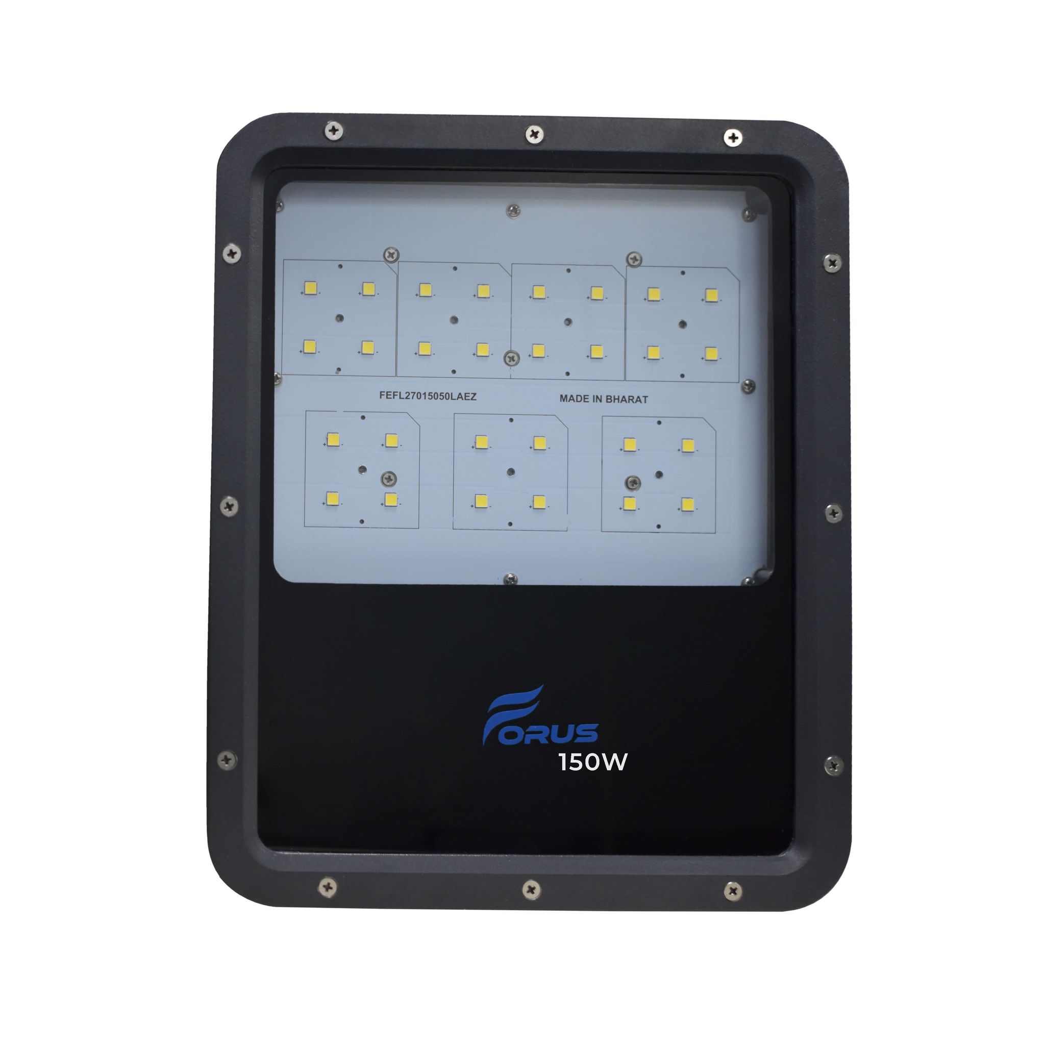 Forus 150W LED Flood Light 2 Years Warranty, IP67 Waterproof Outdoor LED Flood Lights, High Mast Focus Light, Halogen Flood Light for Factory, Garage, Parking,Garden,Shop,Warehouse,Tent - Cool White - 1Pc