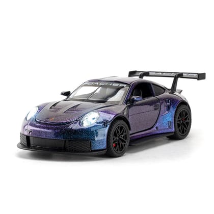 KTRS ENTERPRISE 1:32 Alloy Metal Pull Back Die-cast Car Model Pull Back car Super Openable Doors Sound and Light Doors & Light Music Boys Toys for Kids (Porsche sports)