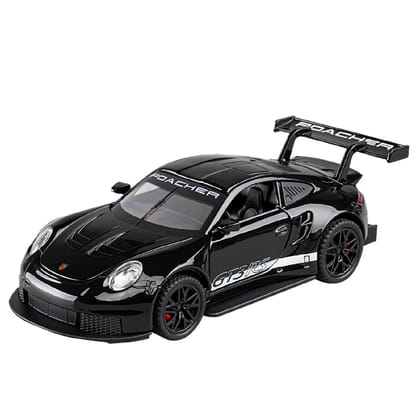 KTRS ENTERPRISE 1:32 Alloy Metal Pull Back Die-cast Car Model Pull Back car Super Openable Doors Sound and Light Doors & Light Music Boys Toys for Kids (Porsche sports)