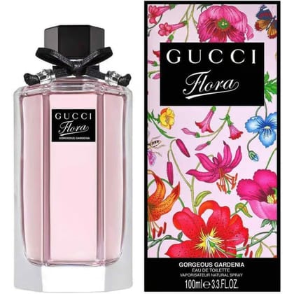 Gucci Flora Perfume Gorgeous Gardenia Eau de Toilette for Women 100ml - Floral & Feminine Fragrance