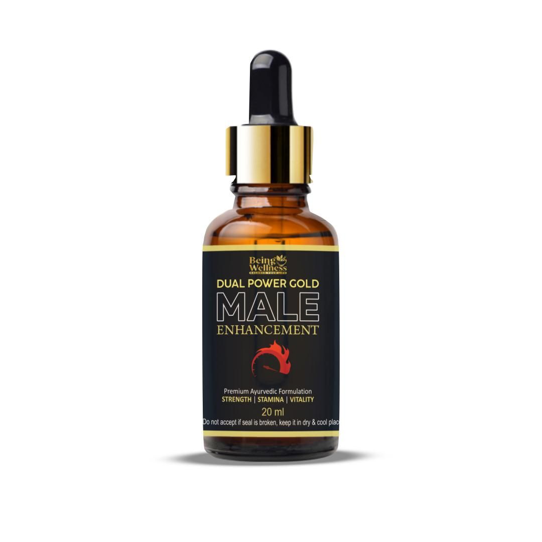 Dual Power Gold Massage Oil | Male Enhancement |