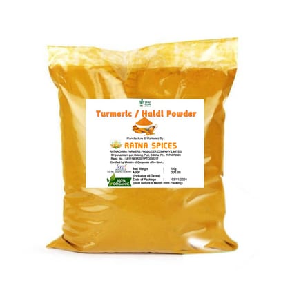 Organic Haldi Powder/Turmeric powder 1Kg