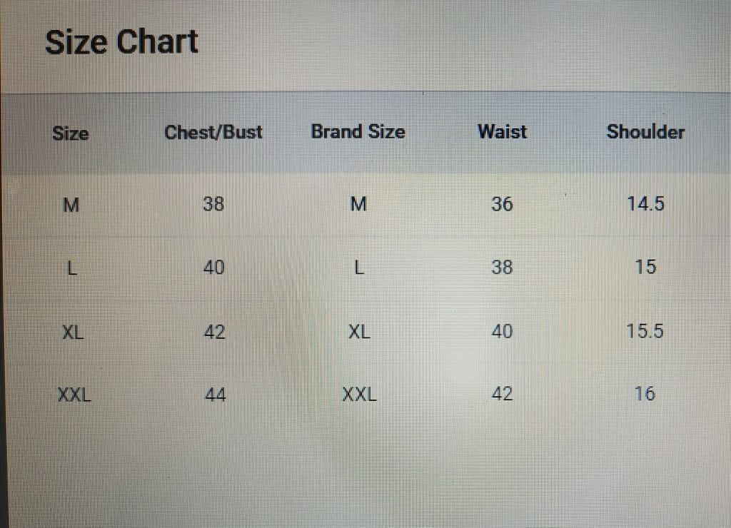 Size Guide