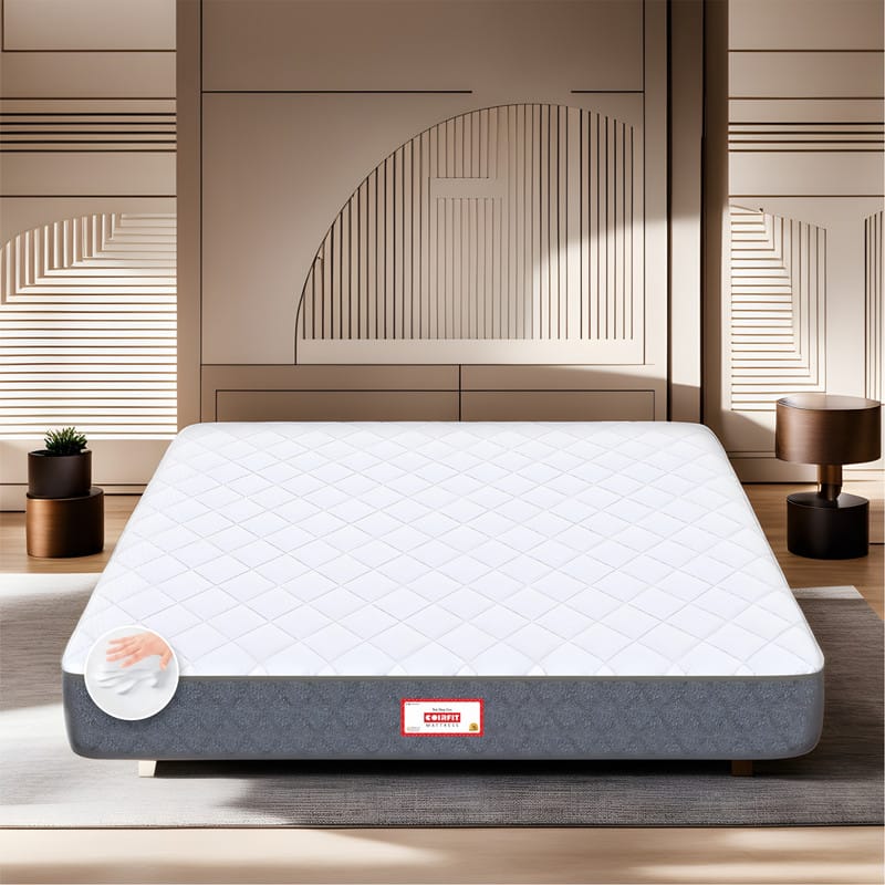 COIRFIT Twin Plus 5-Zone I-shape Tech 4 inch King Memory Foam Mattress