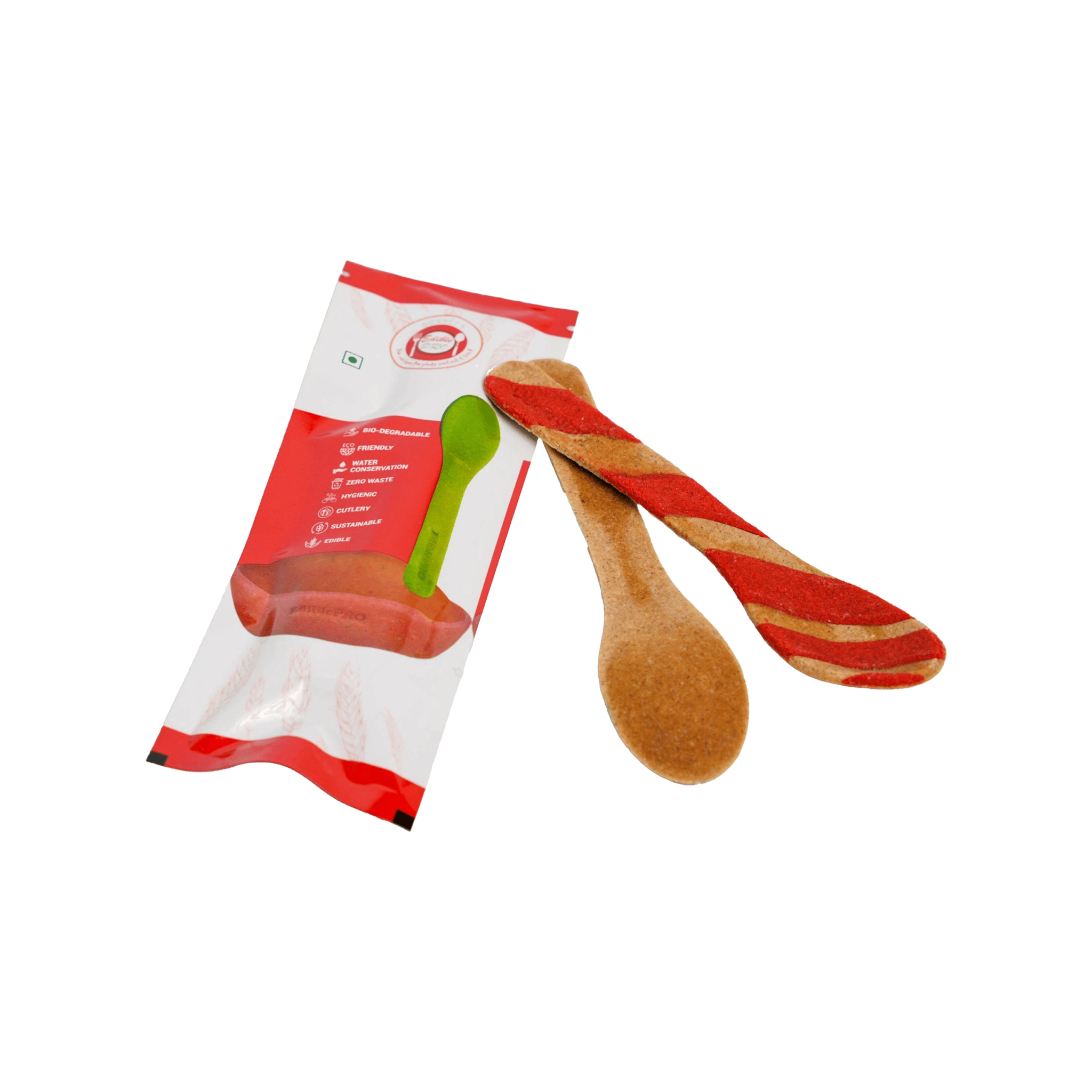 EdiblePRO Tasty Edible Dinner Spoons - Unique Flavors for a Memorable Meal - 14 Pc