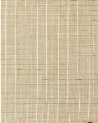 JHANSI DEVI KHADI- Cream Linen Fabric