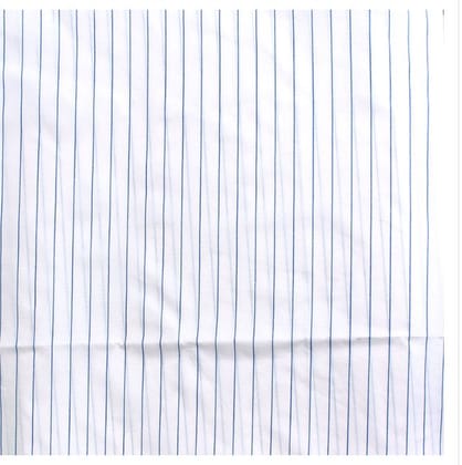 JHANSI DEVI KHADI- Wrinkle-Resistant Striped Cotton Poplin Fabric