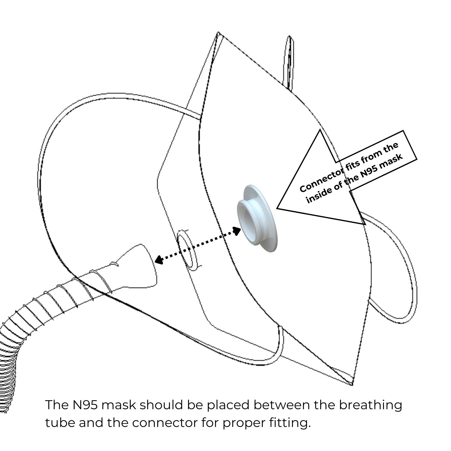 Nano Aerpod - Mask Connector