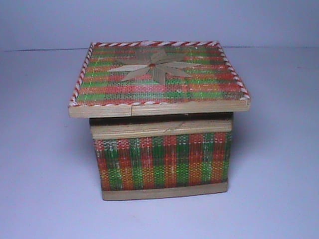 Handmade Decorative Storage Box with Lid