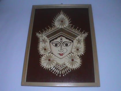 Goddess Durga Wall Hanging