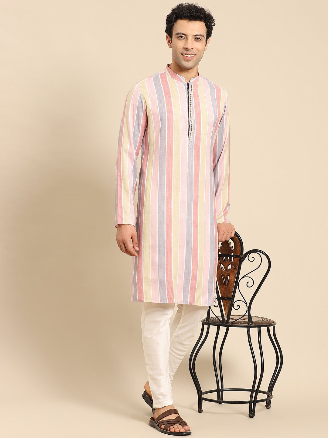 Amodh by Kisah Men  Kurta Set