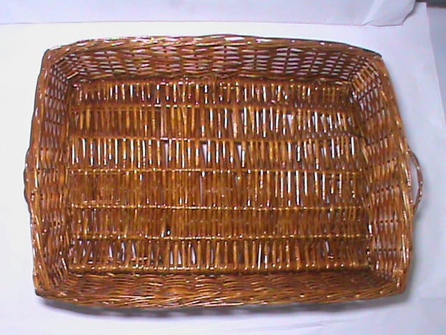 **Wicker Storage Basket**