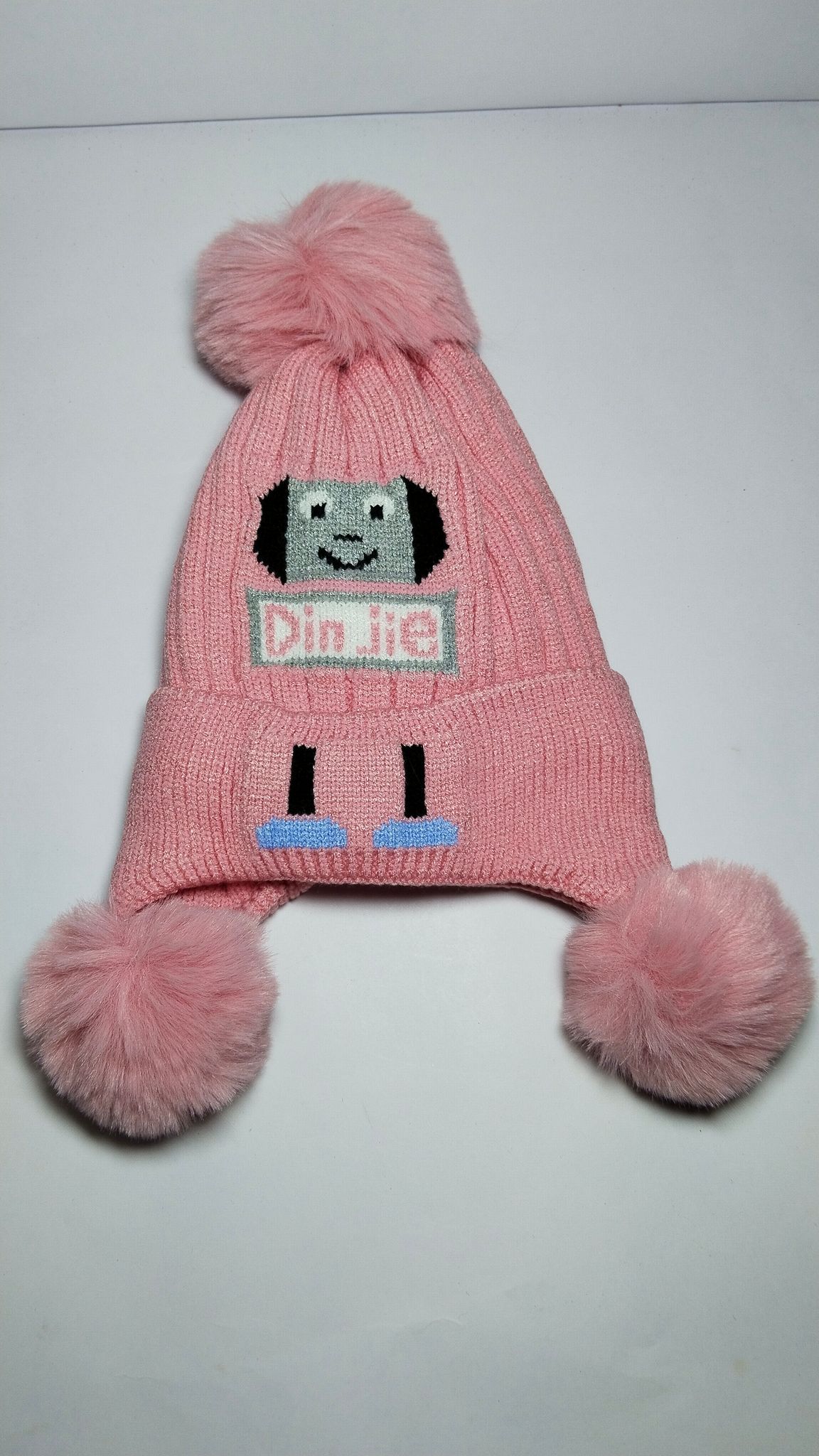 Lovely Pink Winter Hat