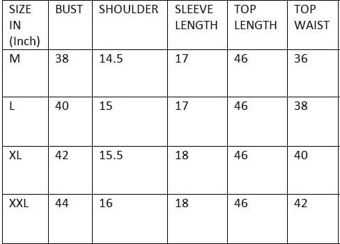 Size Guide