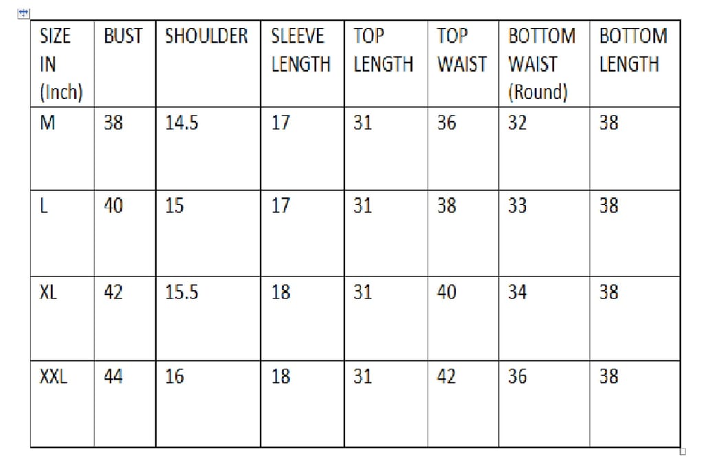 Size Guide