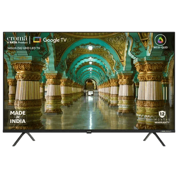 Croma 55 inch LED 4K Ultra HD Google TV with Dolby Vision