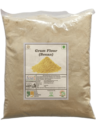  Organic Gram Flour (Besan) - 1kg