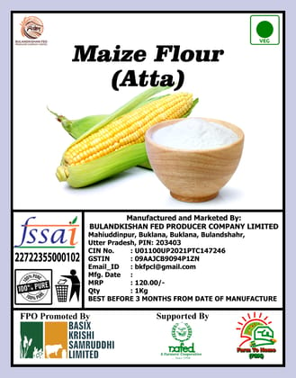 Maize Flour (Atta), 1 Kg