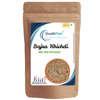  Shuddh Pack Bajra Khichdi Mix Dal (Pulses) - 500g