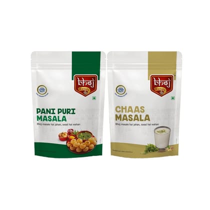 Pani Puri & Chaas Masala Combo 400gm