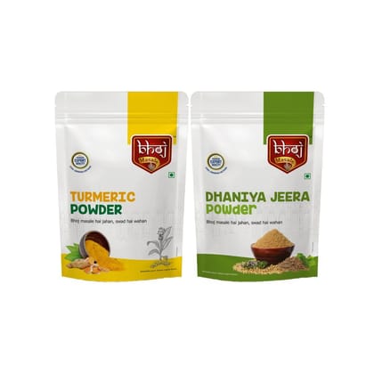 Turmeric Powder & Dhania Jeera Powder Combo 400gm