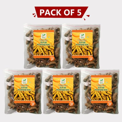 Turmeric Sabut - ( pack of 5)