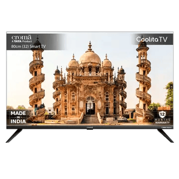 Croma 32 inch HD Ready TV with A plus Grade Panel