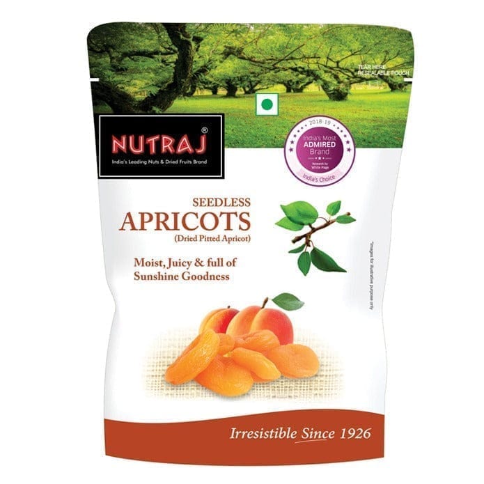 Nutraj Premium Dried Pitted Turkish Apricots